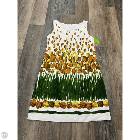 Dress Casual Short By Anna Sui In Floral Print, Size: 12
