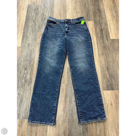 Jeans Straight By Daze In Blue Denim, Size: 10