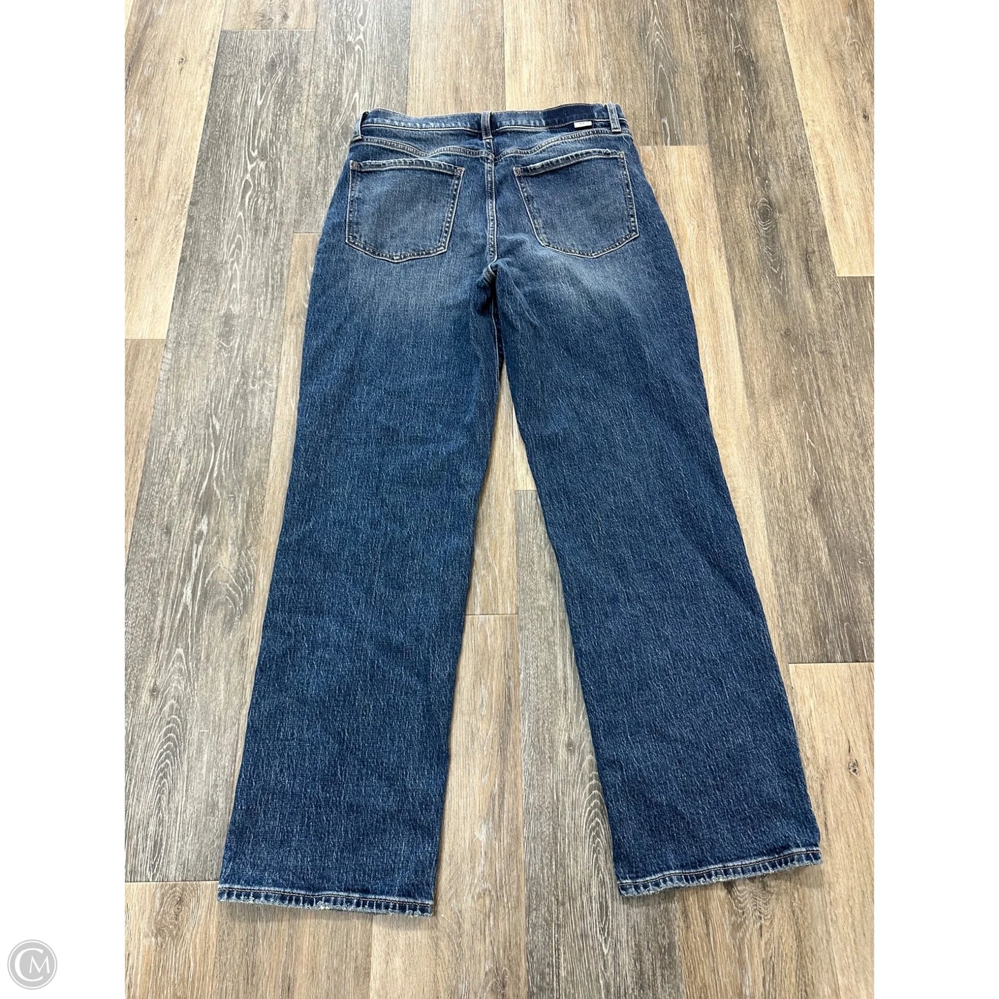 Jeans Straight By Daze In Blue Denim, Size: 10