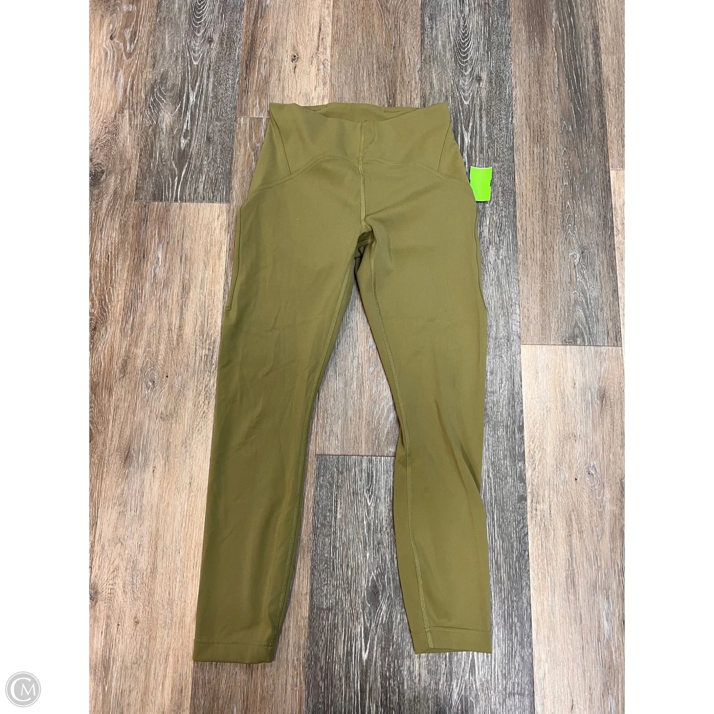 Athletic Leggings By Lululemon In Green, Size: 6