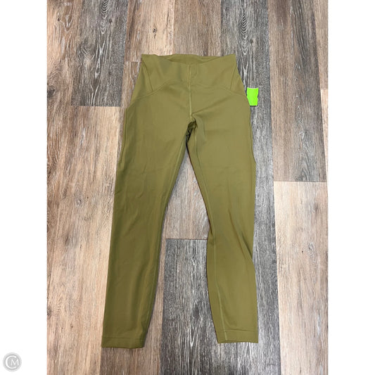 Athletic Leggings By Lululemon In Green, Size: 6