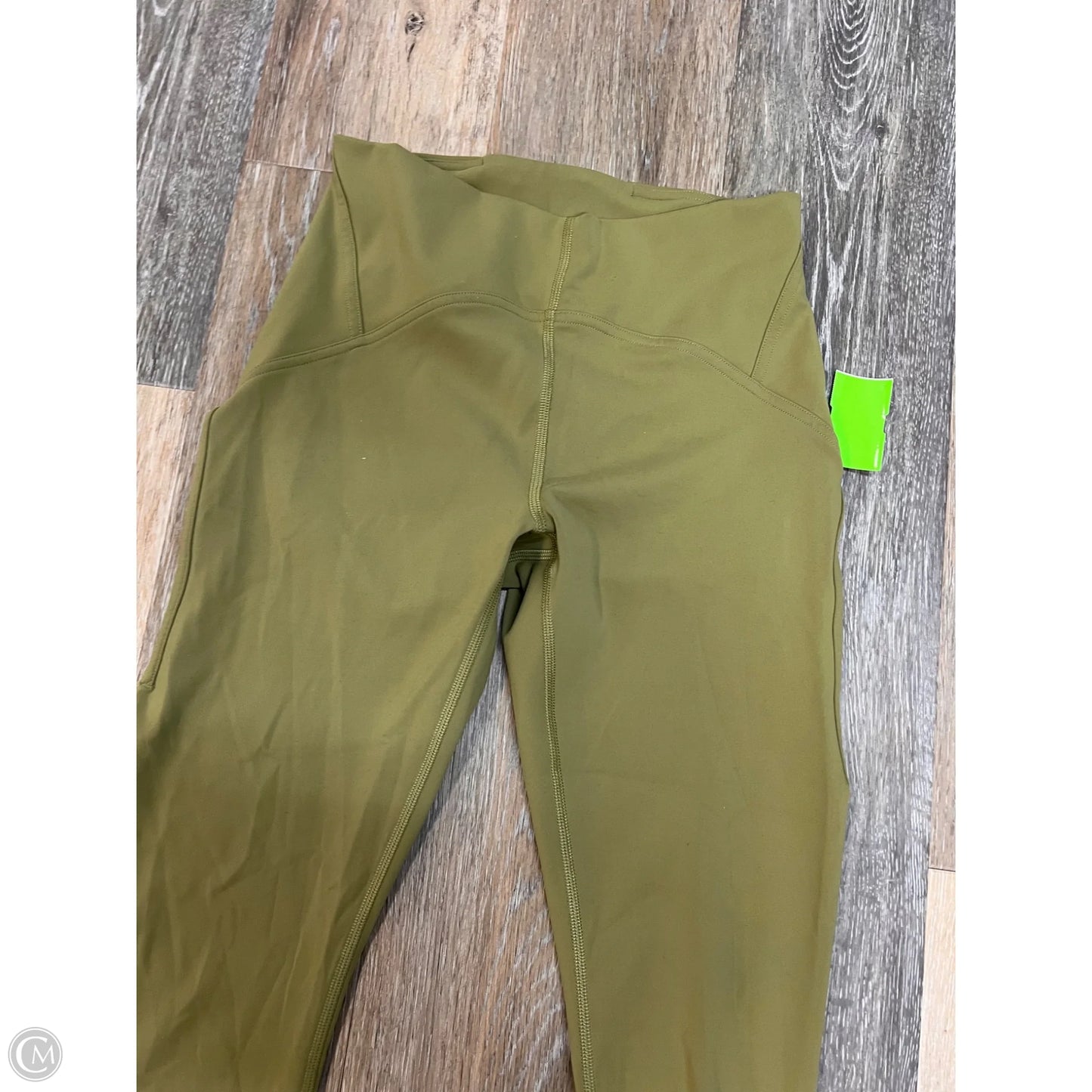 Athletic Leggings By Lululemon In Green, Size: 6