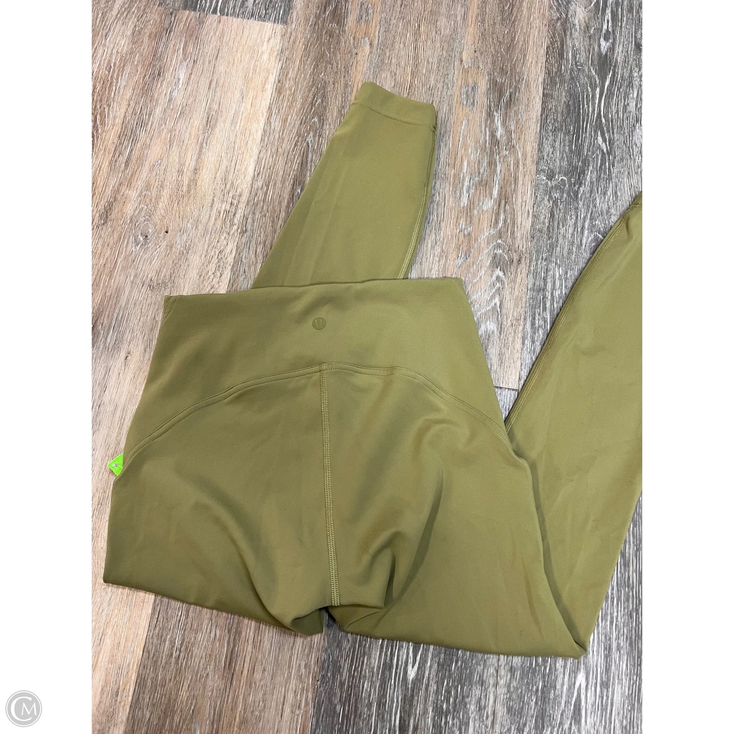 Athletic Leggings By Lululemon In Green, Size: 6