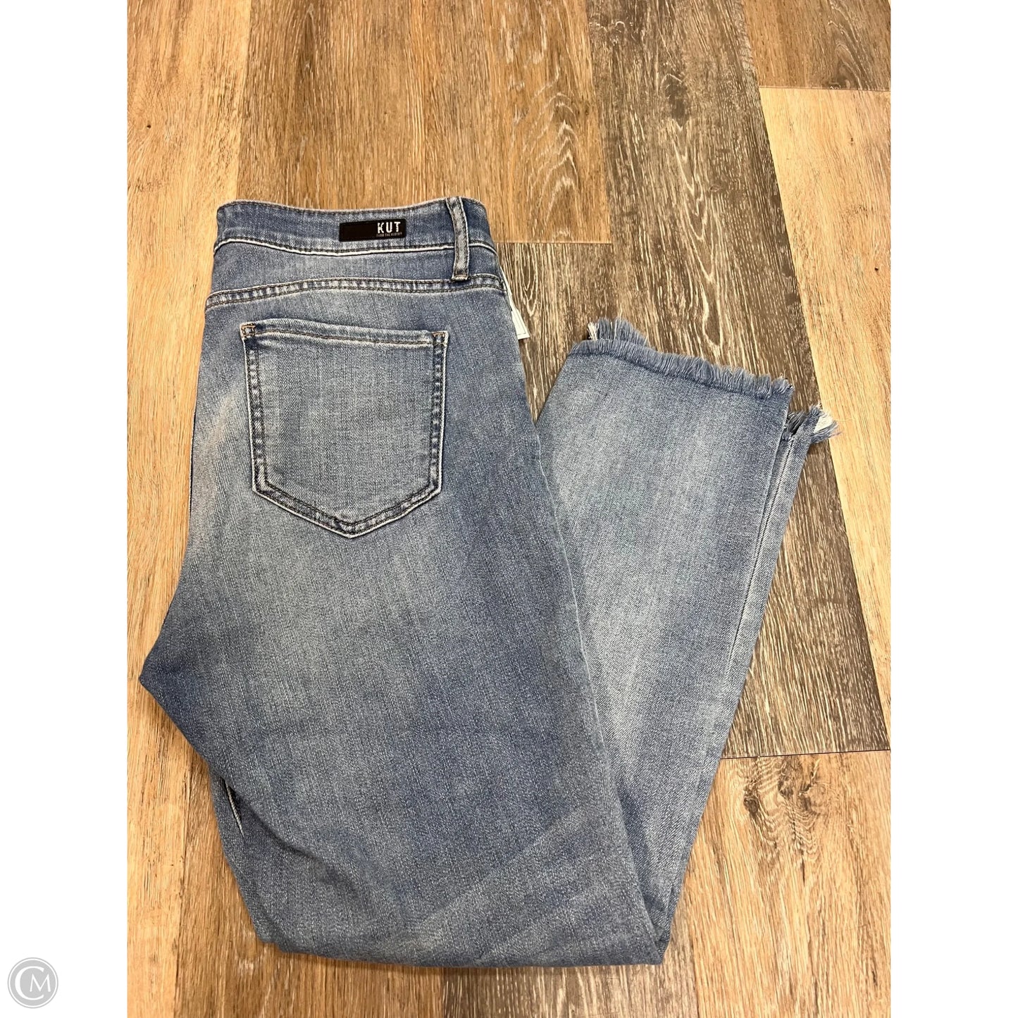 Jeans Straight By Kut In Blue Denim, Size: 10