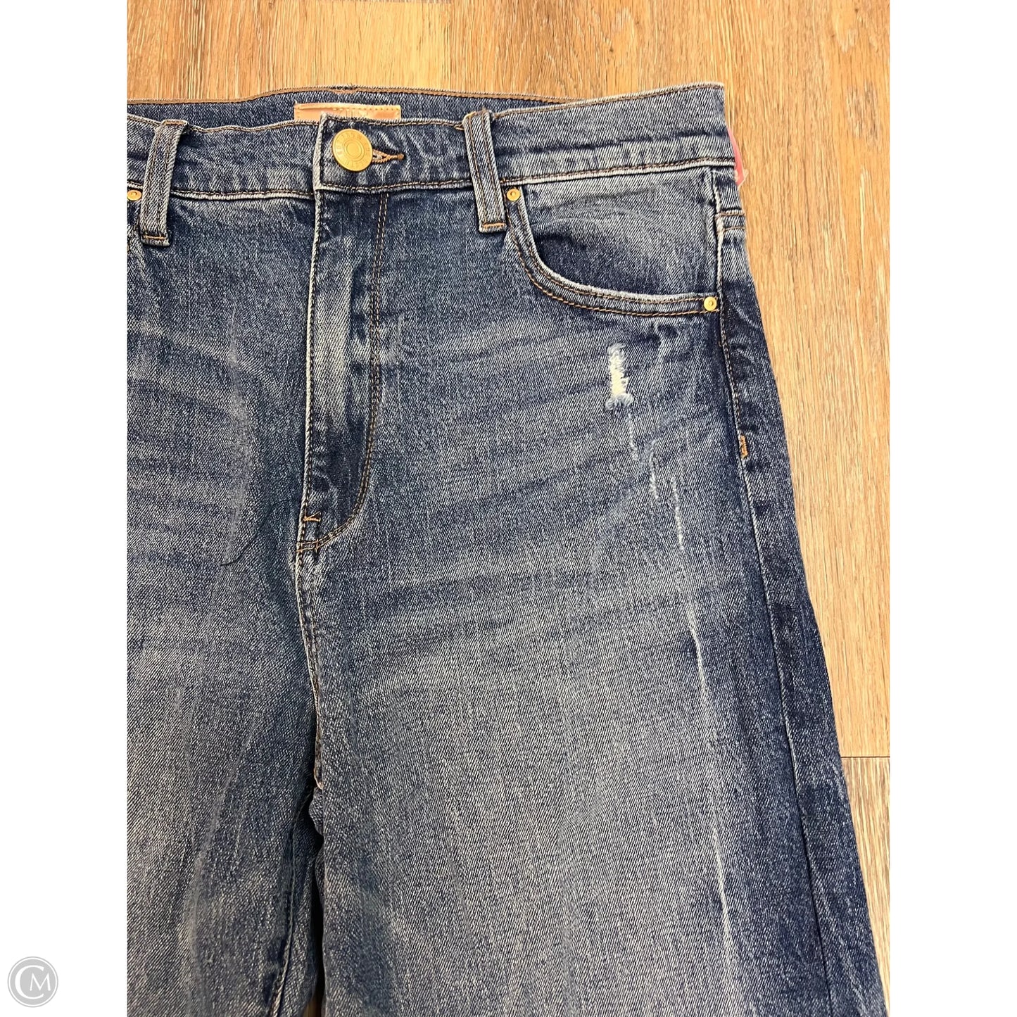 Jeans Wide Leg By Kut In Blue Denim, Size: 8