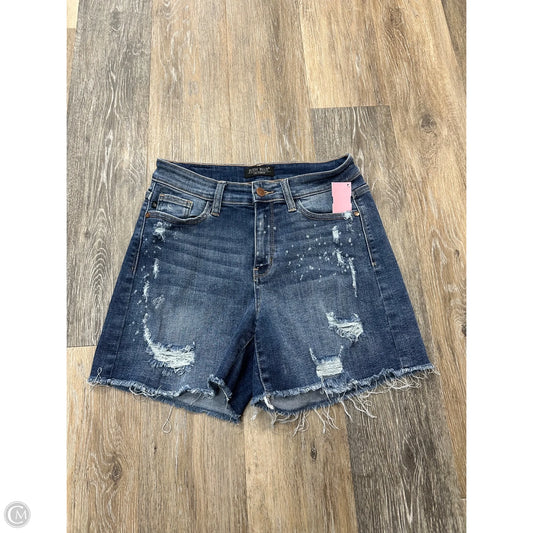 Shorts By Judy Blue In Blue Denim, Size: M