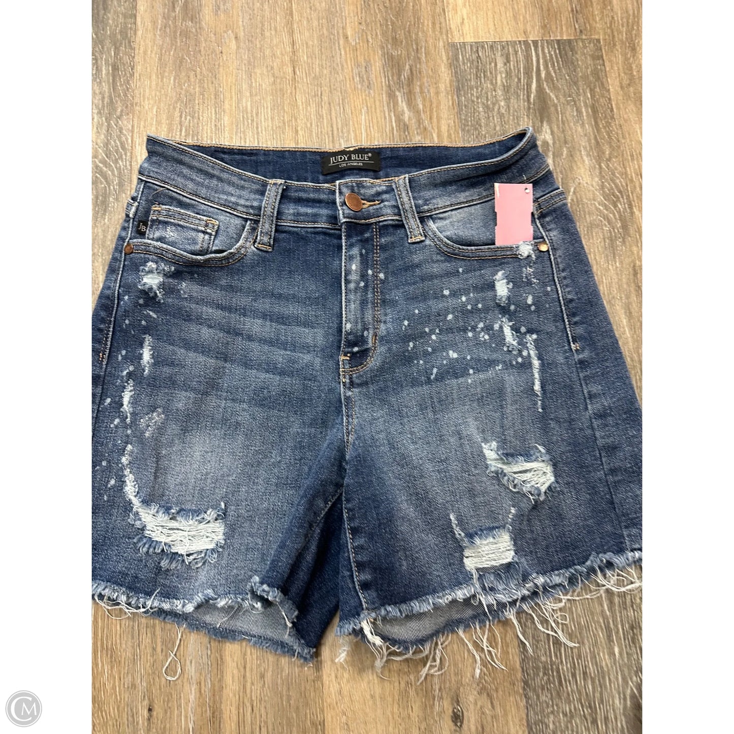 Shorts By Judy Blue In Blue Denim, Size: M