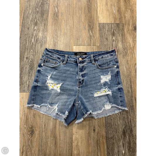 Shorts By Judy Blue In Blue Denim, Size: M