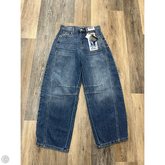 Jeans Wide Leg By Rewash In Blue Denim, Size: 1/25