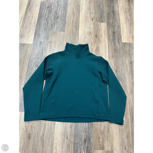 Athletic Sweatshirt Collar By Lululemon In Teal, Size: 12