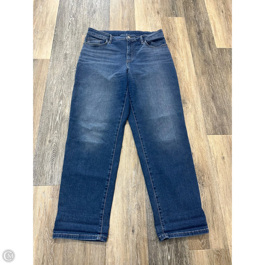 Jeans Straight By Joes Jeans In Blue Denim, Size: 14