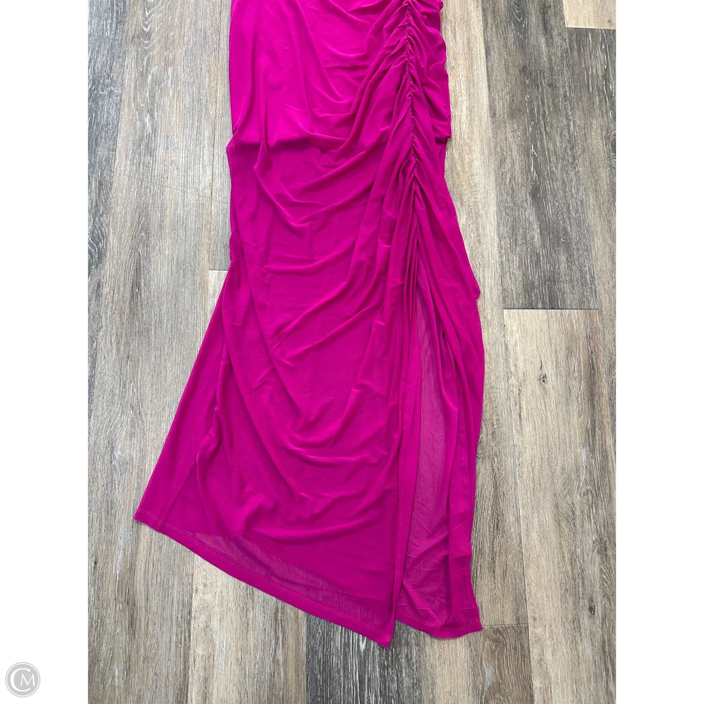 Dress Party Long By Express In Pink, Size: L