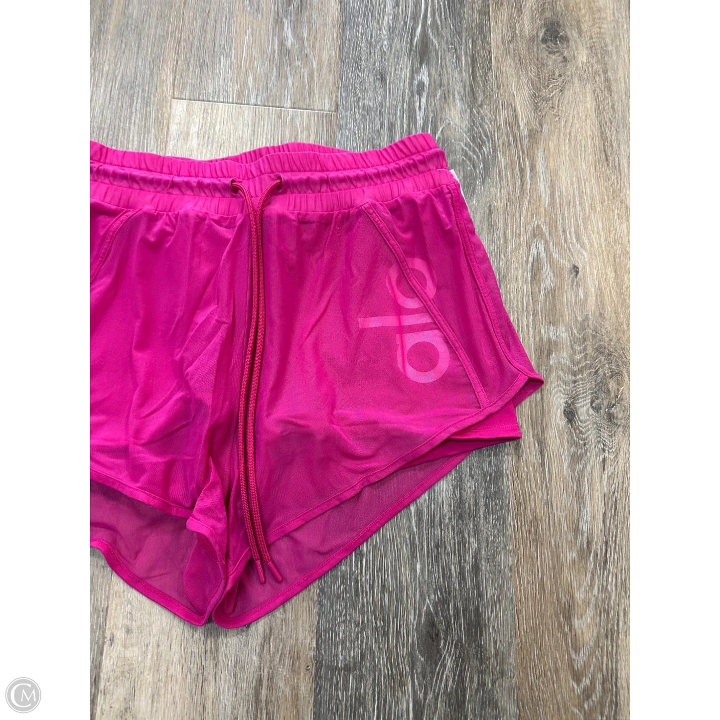 Athletic Shorts By Alo In Pink, Size: M