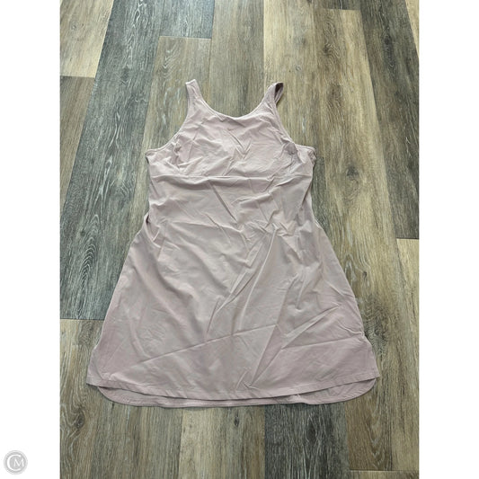 Athletic Dress By Nike Apparel In Mauve, Size: M