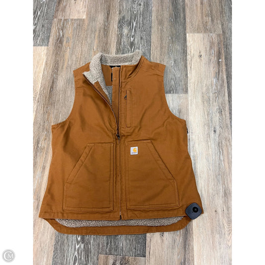 Vest Other By Carhartt In Tan, Size: S