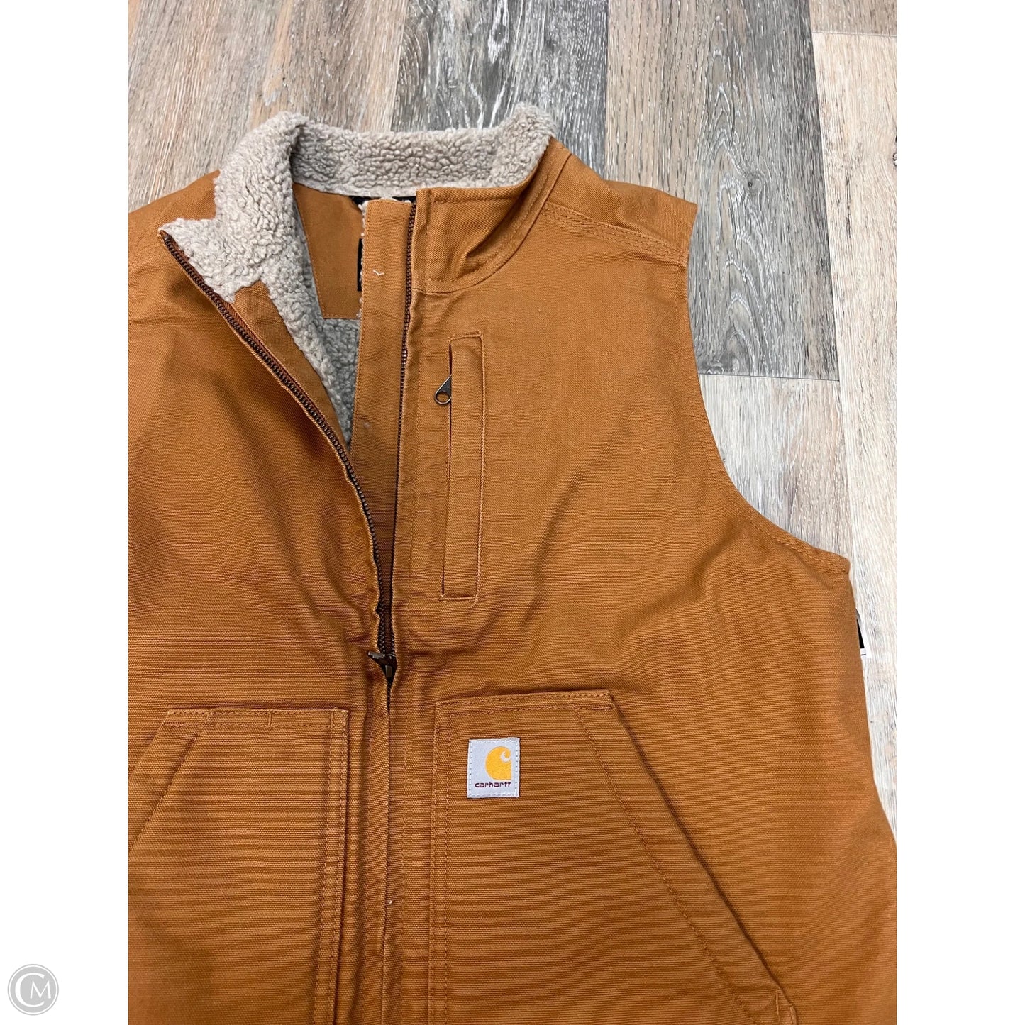 Vest Other By Carhartt In Tan, Size: S