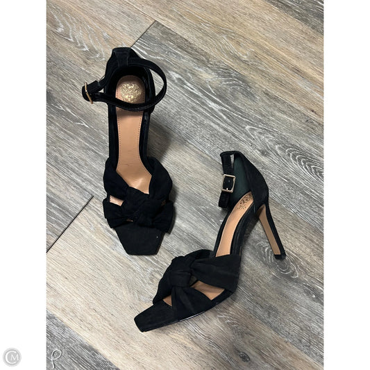 Sandals Heels Block By Vince Camuto In Black, Size: 8