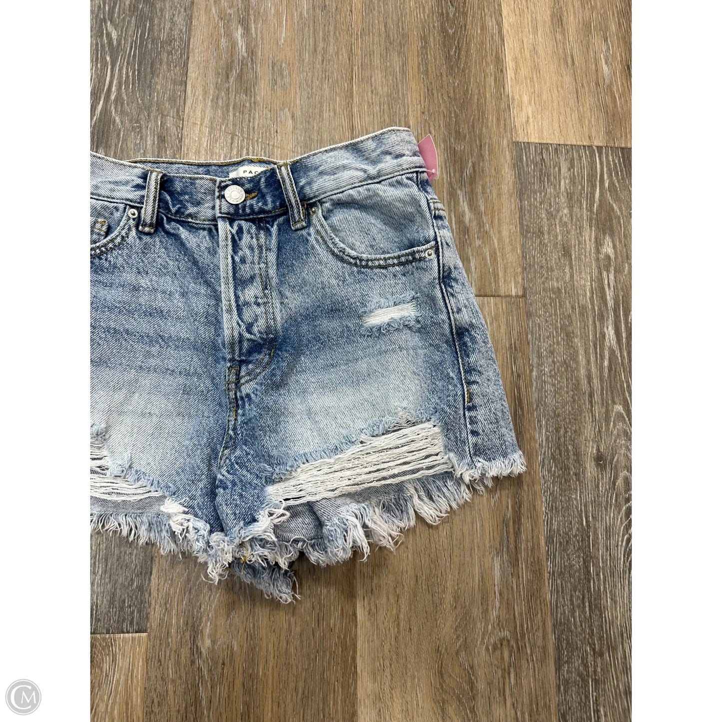 Shorts By Pacsun In Blue Denim, Size: 1/25
