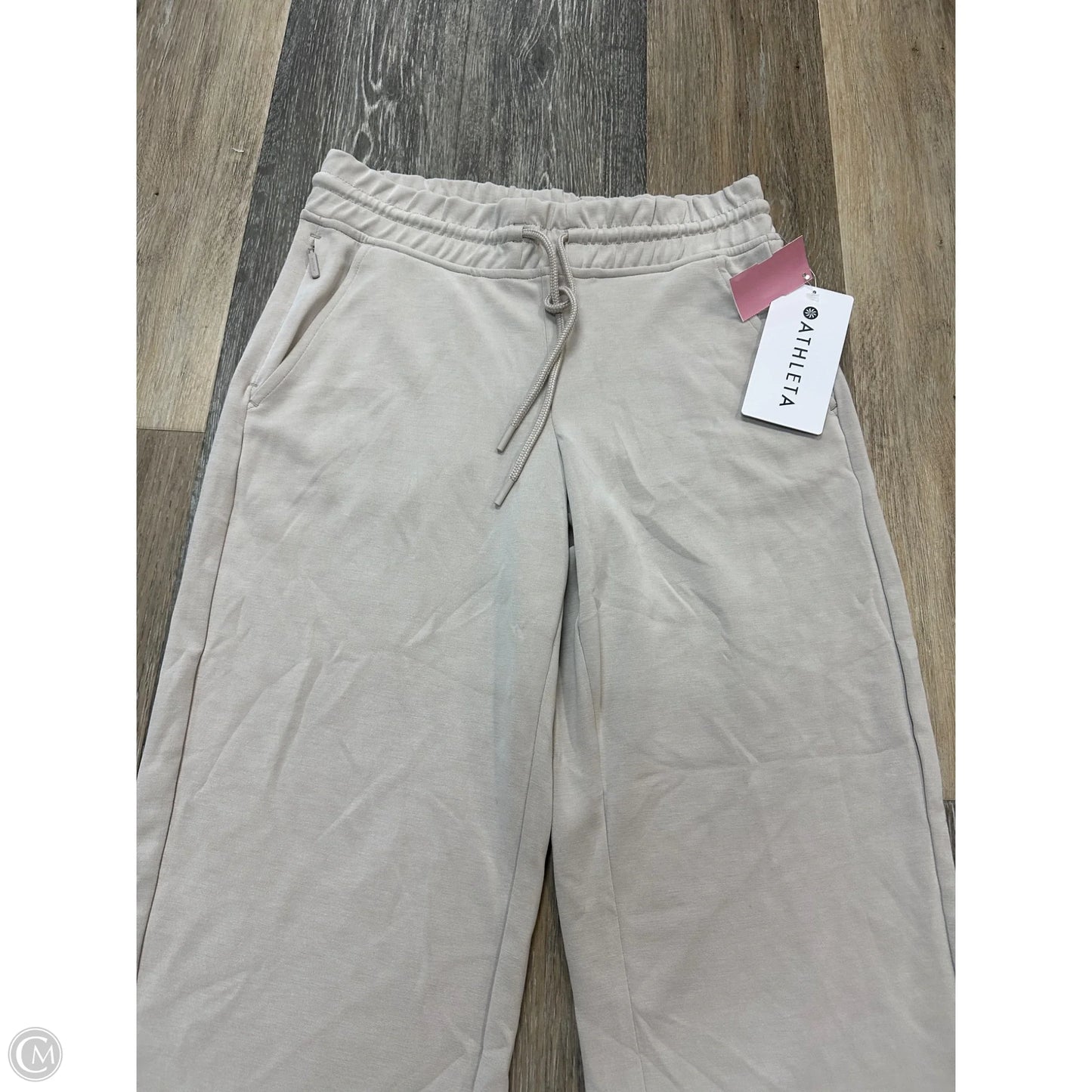 Athletic Pants By Athleta In Cream, Size: Xs
