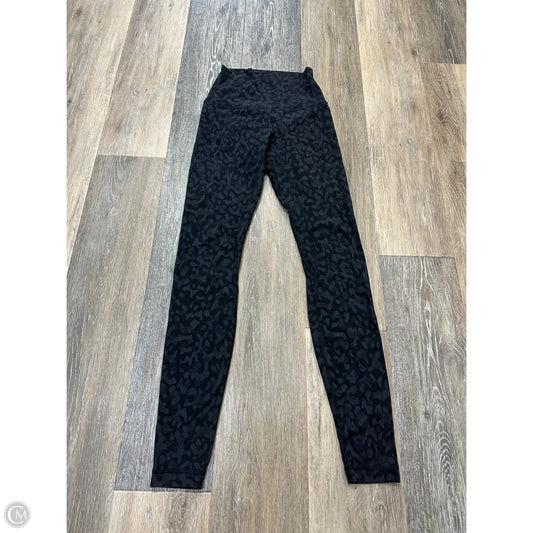 Athletic Leggings By Lululemon In Animal Print, Size: 2