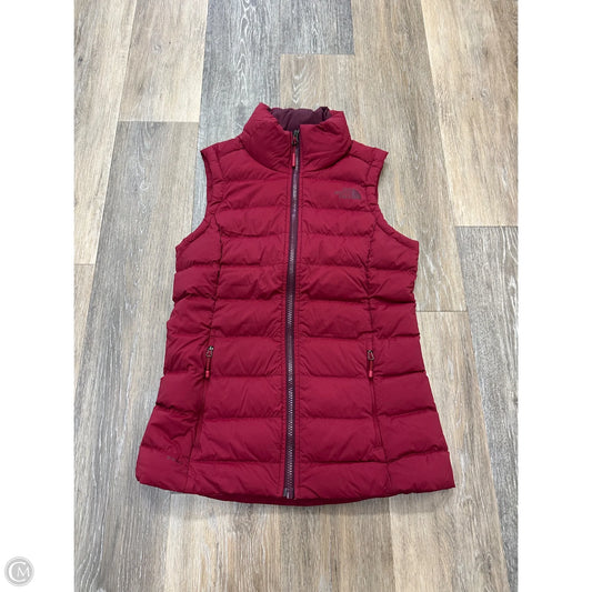 Vest Puffer & Quilted By The North Face In Red, Size: Xs