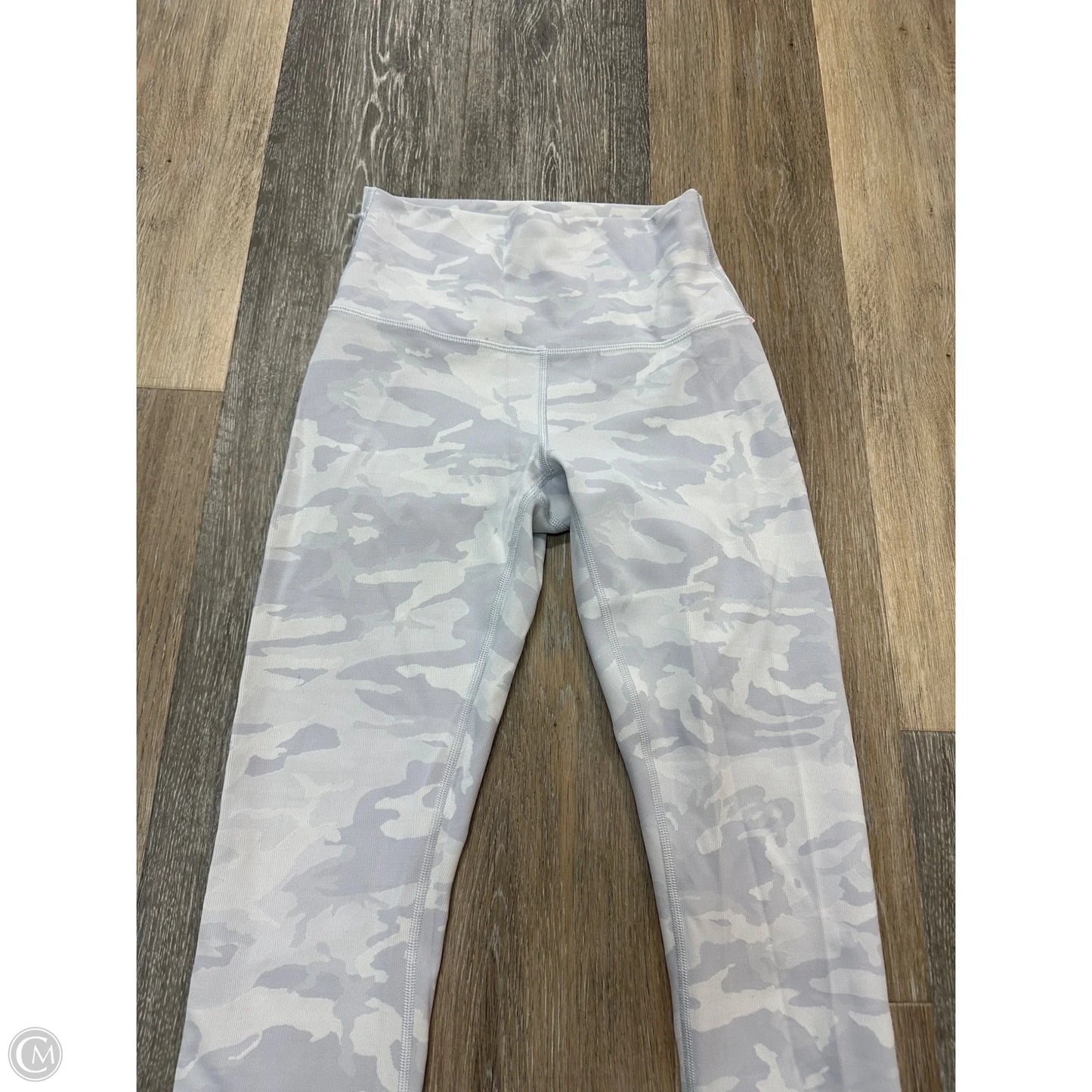 Athletic Leggings By Lululemon In Camouflage Print, Size: 4