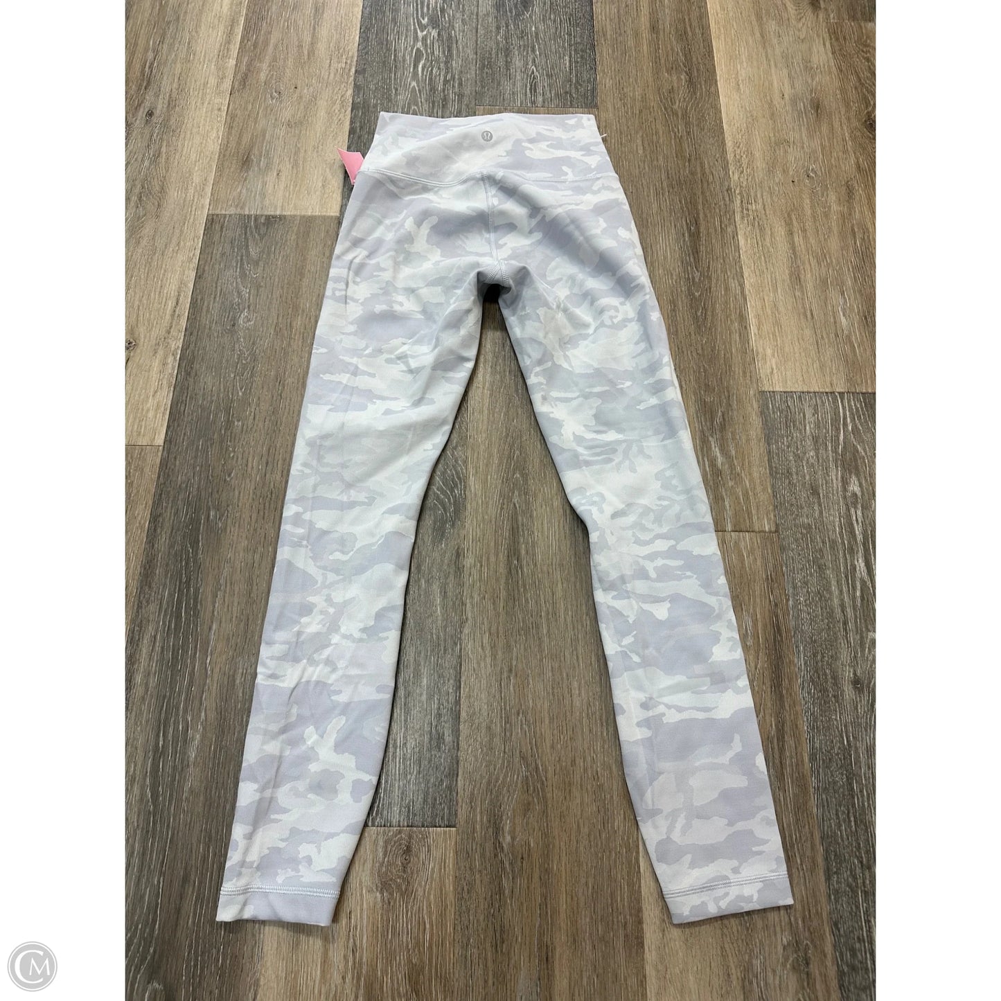 Athletic Leggings By Lululemon In Camouflage Print, Size: 4