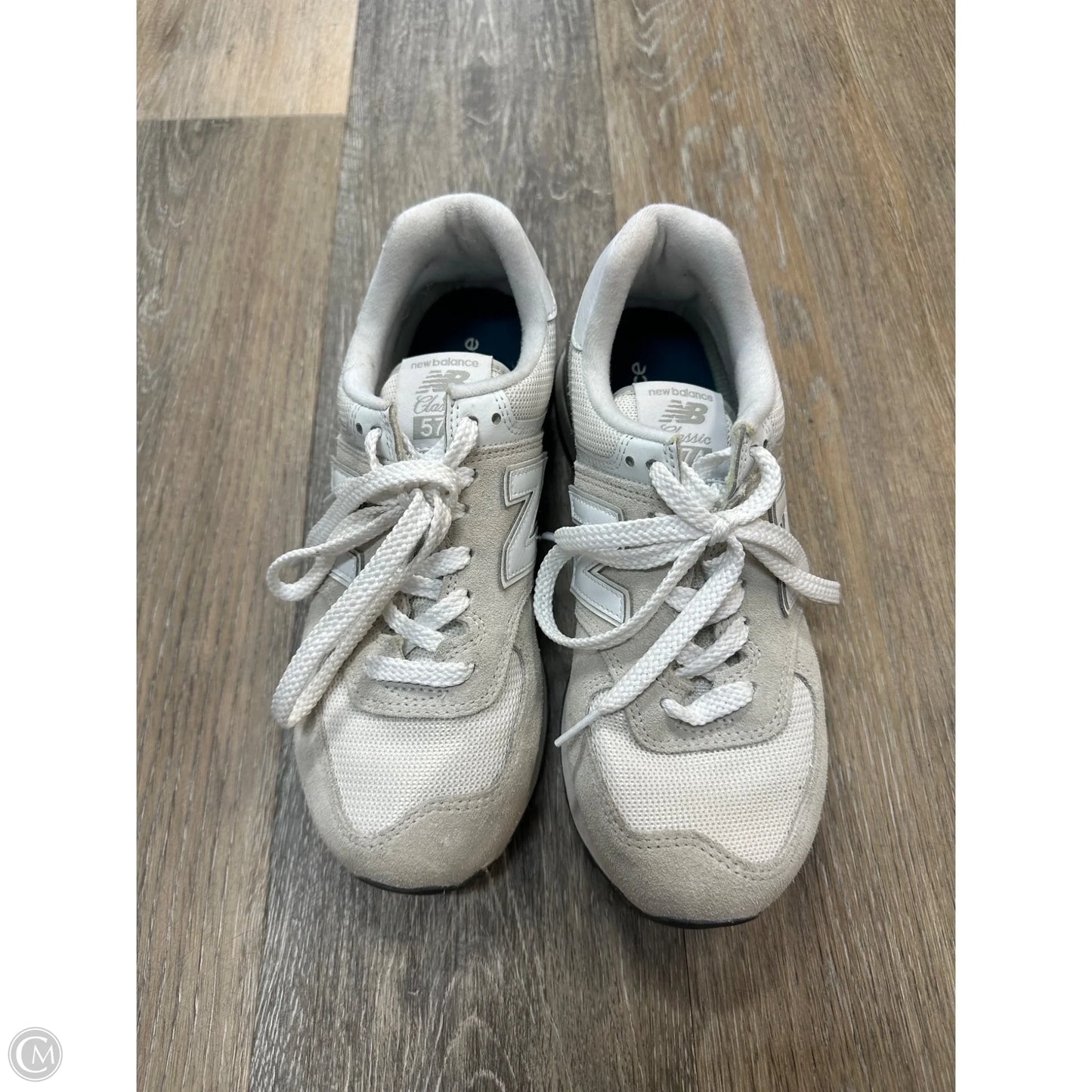 Shoes Athletic By New Balance In White, Size: 7