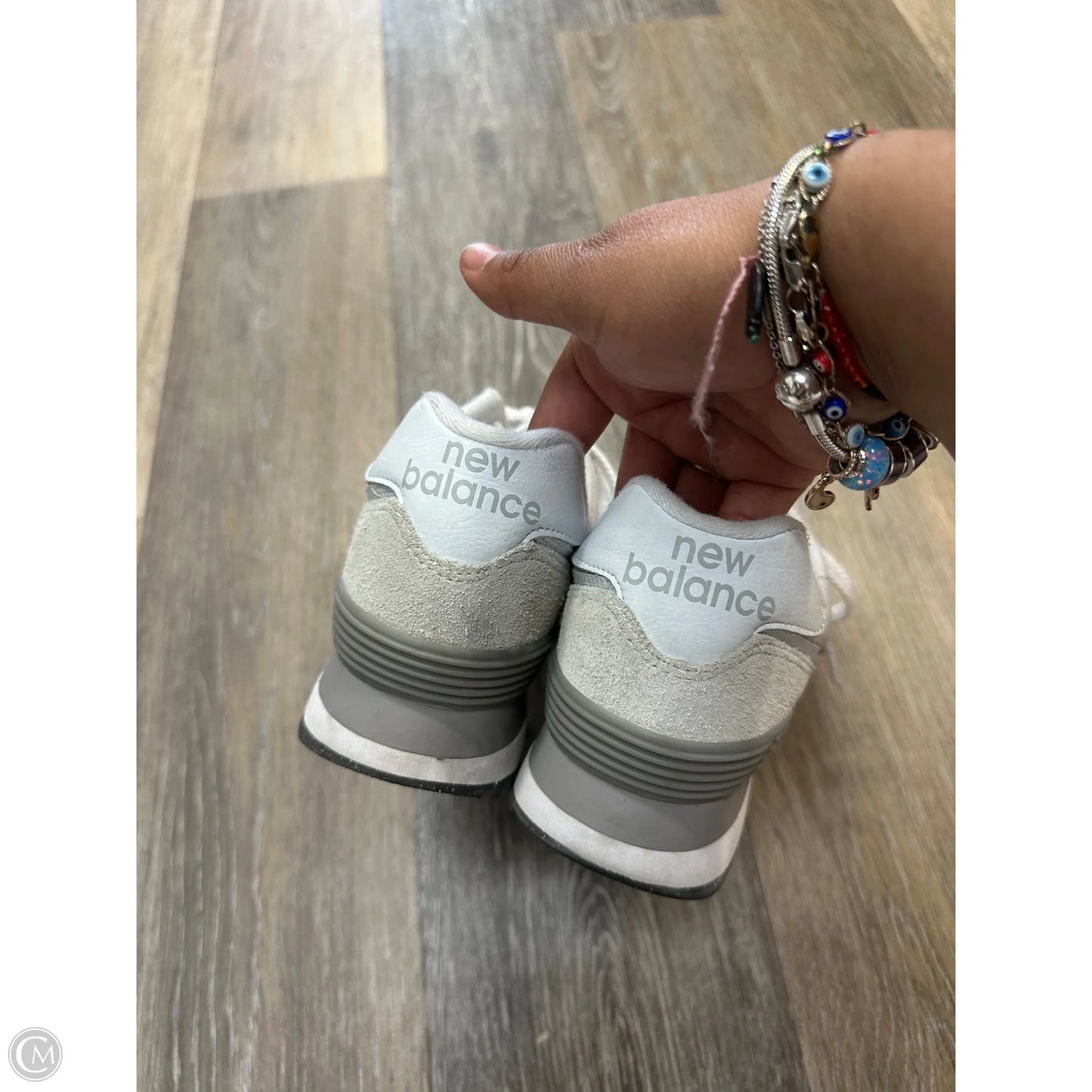 Shoes Athletic By New Balance In White, Size: 7