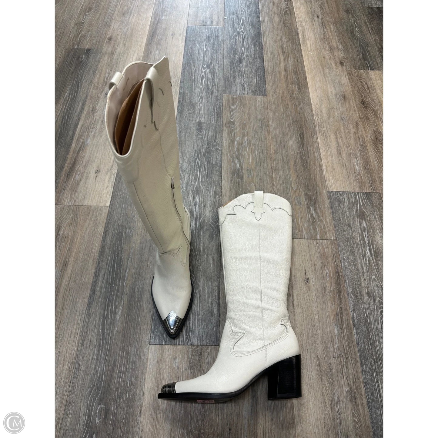 Boots Western By Dolce Vita In Cream, Size: 10