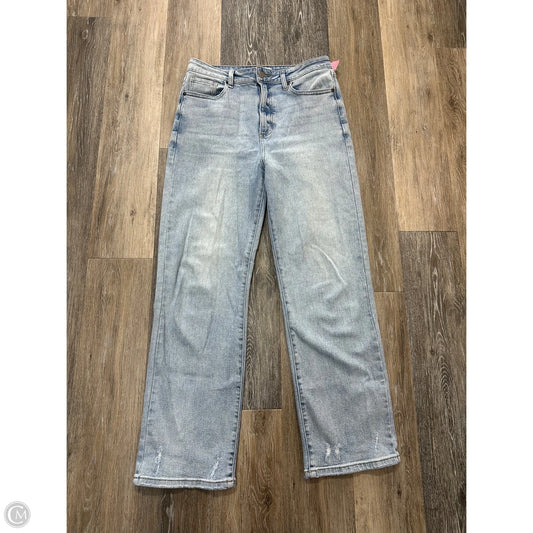 Jeans Straight By Just Black In Blue Denim, Size: 8