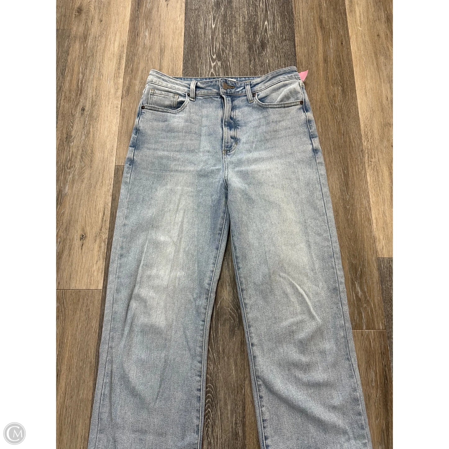 Jeans Straight By Just Black In Blue Denim, Size: 8