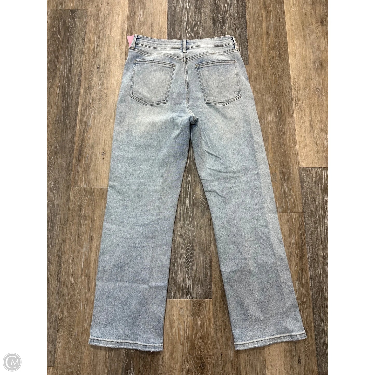 Jeans Straight By Just Black In Blue Denim, Size: 8