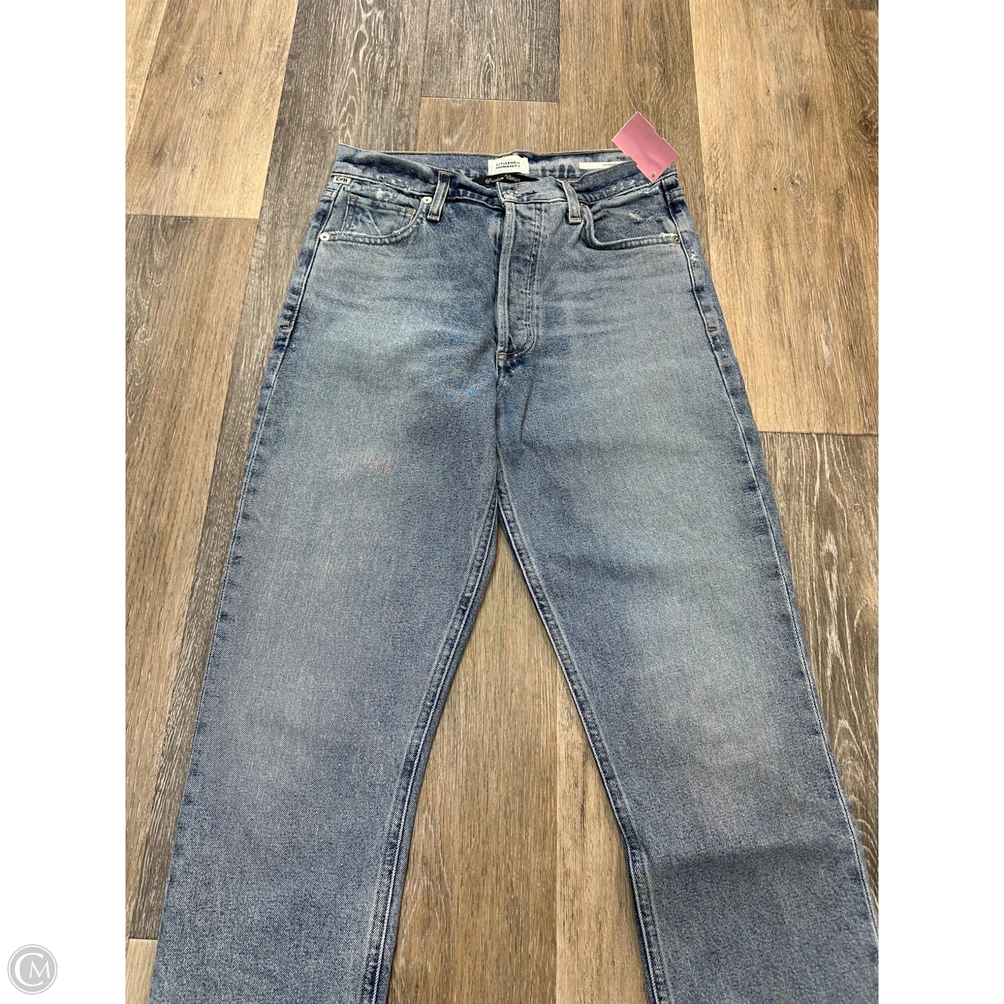 Jeans Straight By Citizens Of Humanity In Blue Denim, Size: 1/25