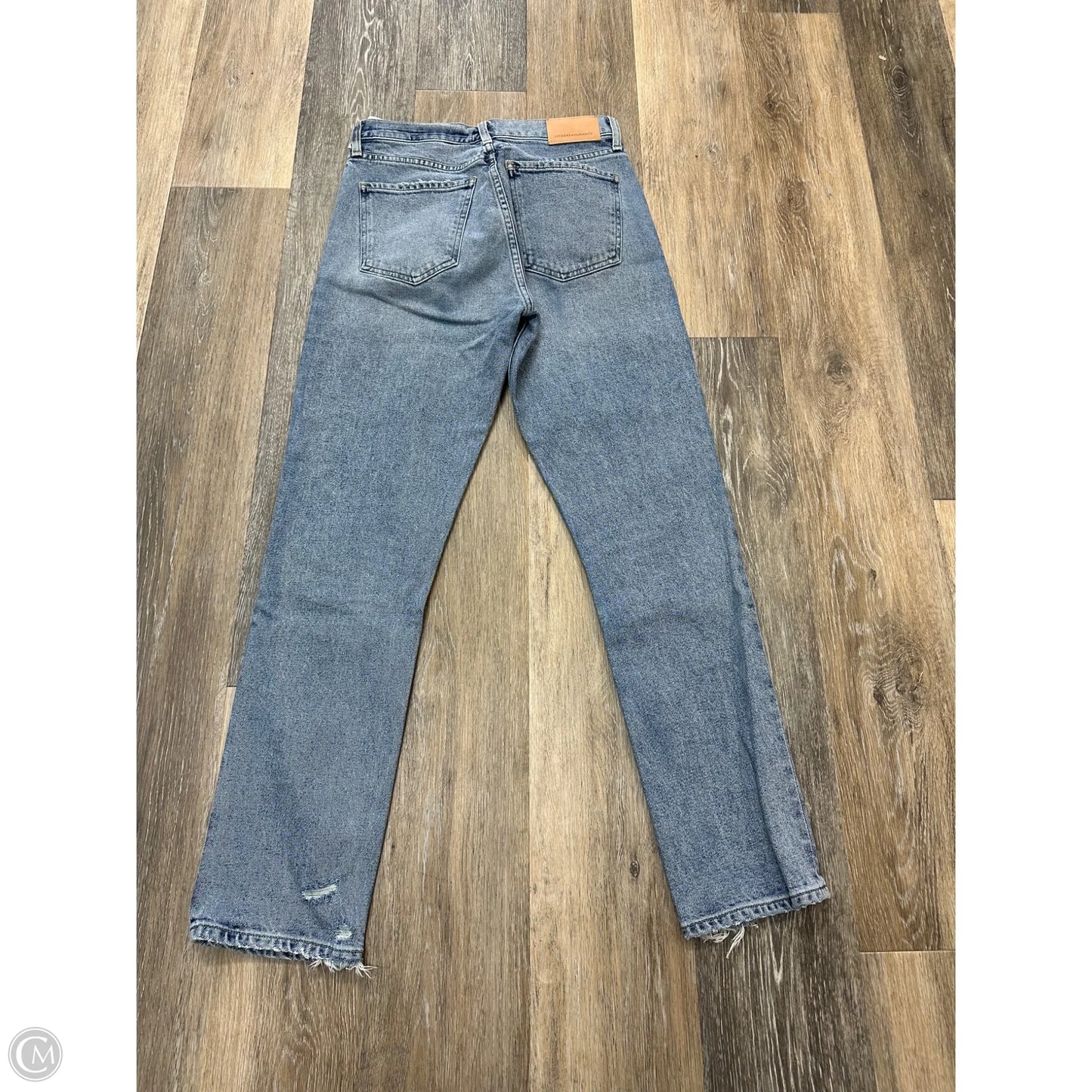 Jeans Straight By Citizens Of Humanity In Blue Denim, Size: 1/25
