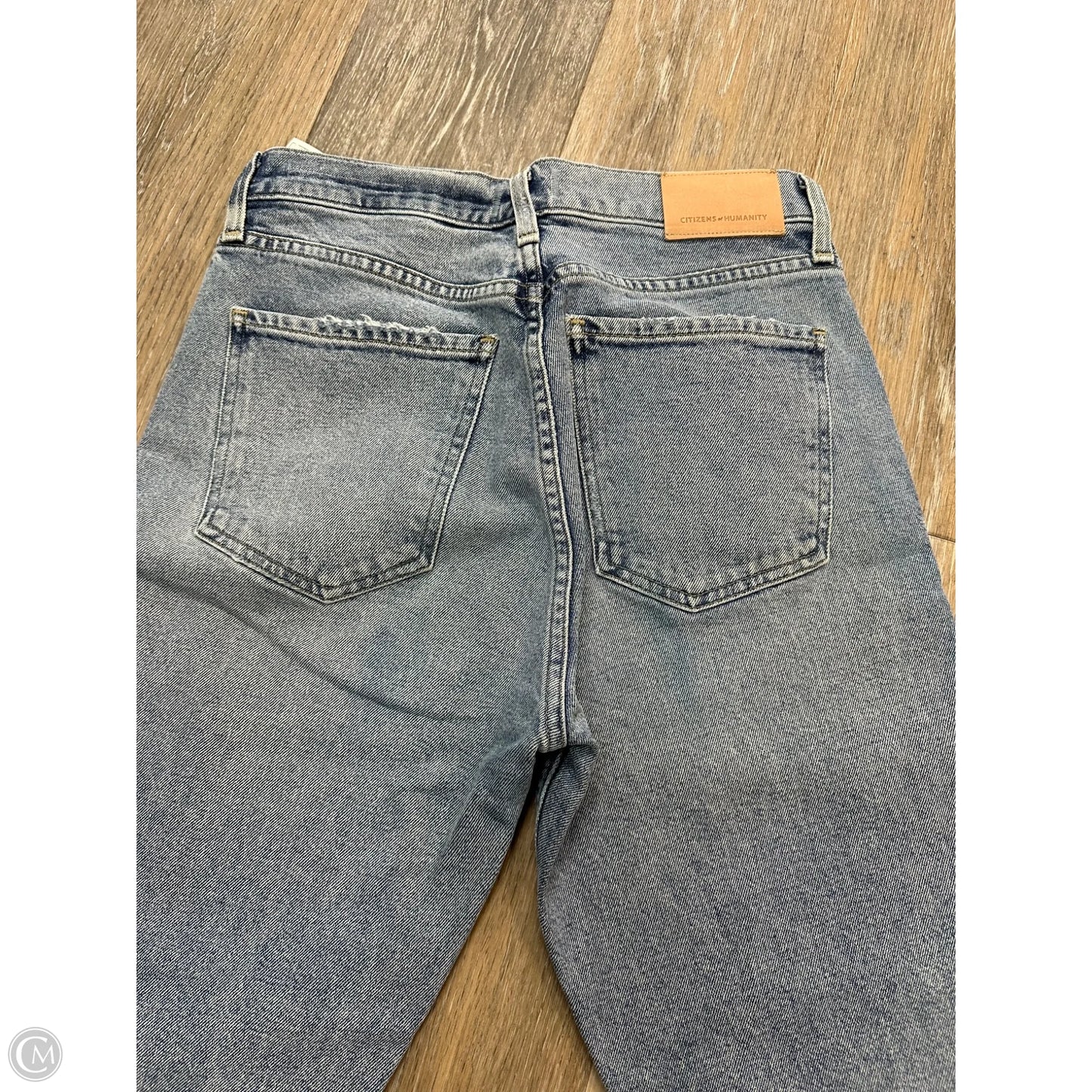 Jeans Straight By Citizens Of Humanity In Blue Denim, Size: 1/25