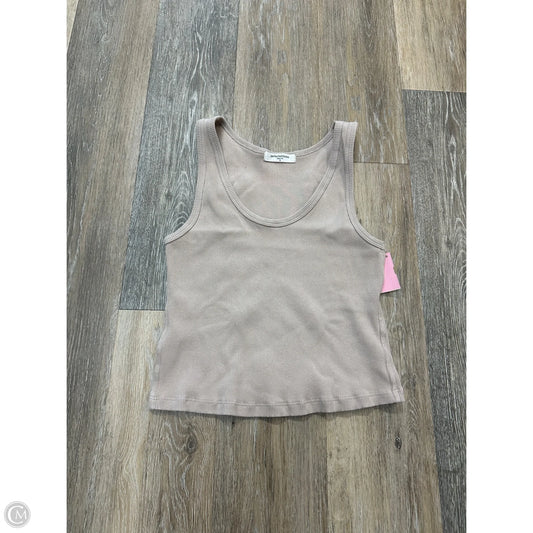 Tank Top By Perfect White Tee In Beige, Size: S