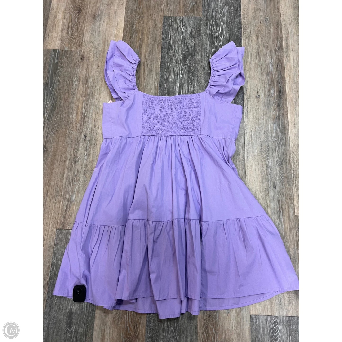 Dress Casual Short By Abercrombie And Fitch In Purple, Size: Xl