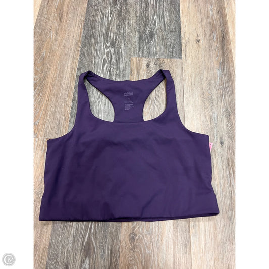 Athletic Bra By Girlfriend Collective In Purple, Size: Xl