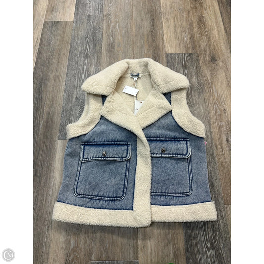 Vest Other By Eesome In Blue Denim, Size: S
