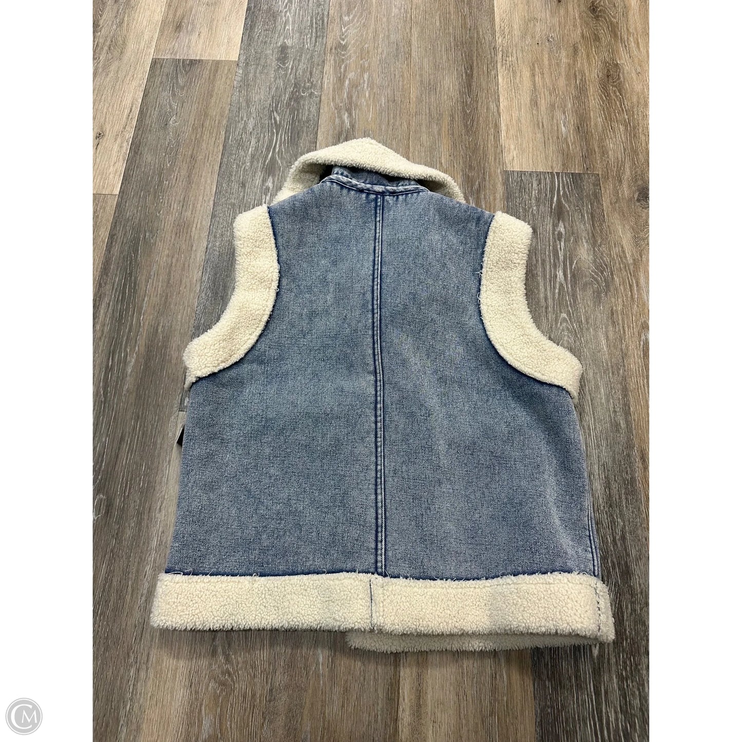 Vest Other By Eesome In Blue Denim, Size: S
