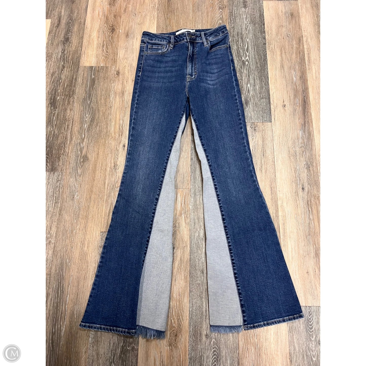 Jeans Flared By Hidden In Blue Denim, Size: 6/28