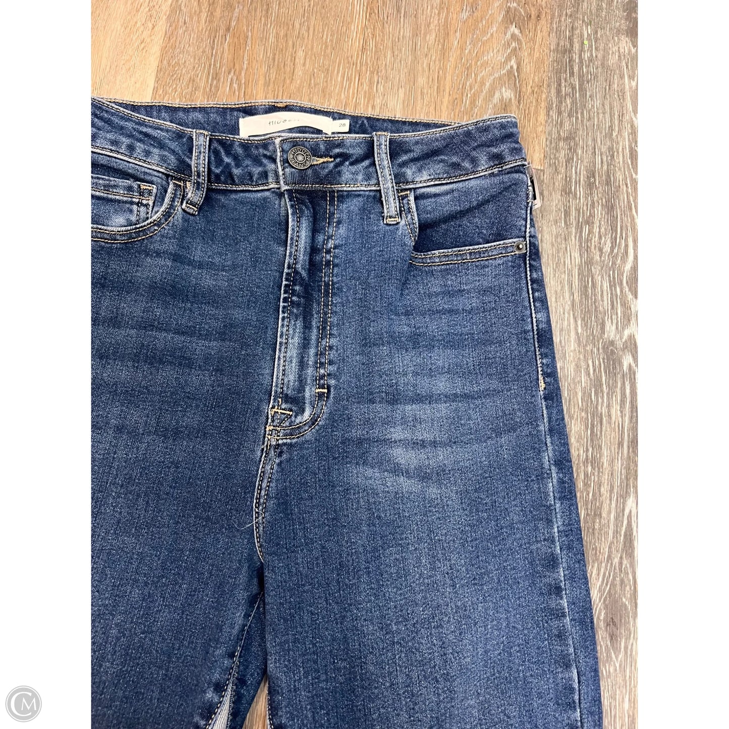 Jeans Flared By Hidden In Blue Denim, Size: 6/28