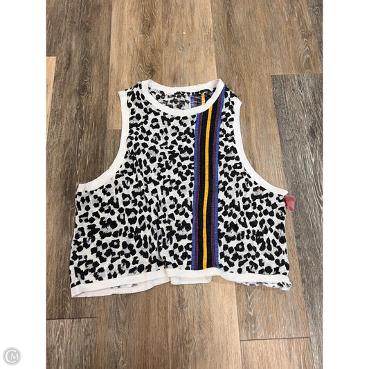 Tank Top By Free People In Animal Print, Size: L