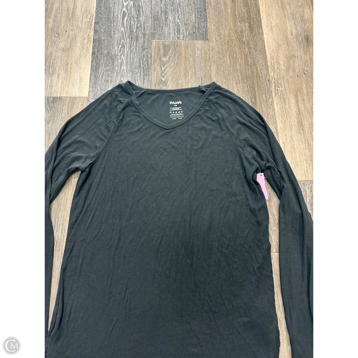 Top Long Sleeve By Pajar In Grey, Size: L