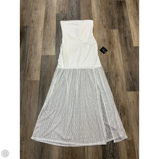Dress Party Long By Lulus In White, Size: Xl