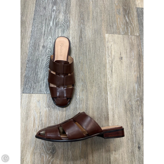 Shoes Flats By Madewell In Brown, Size: 8