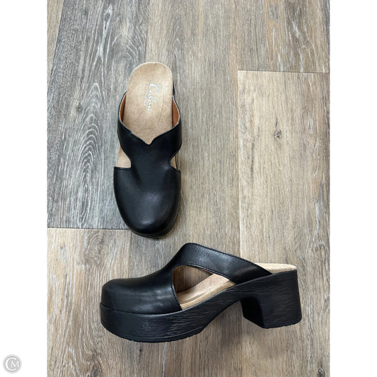Shoes Heels Block By Calou In Black, Size: 6