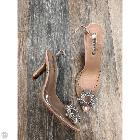 Shoes Heels Stiletto By Bellini In Tan, Size: 8