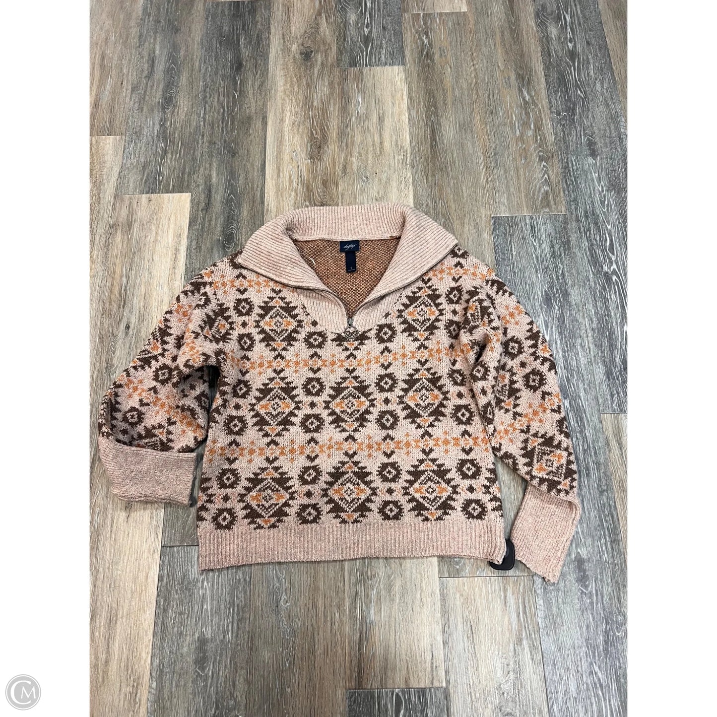 Sweater By Daytrip In Brown, Size: S